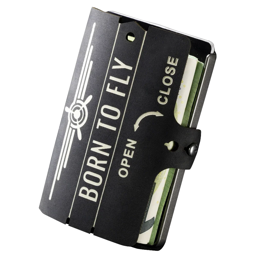 I-CLIP Titan Satiniert Born to Fly Black - I-CLIP.com EU Shopify