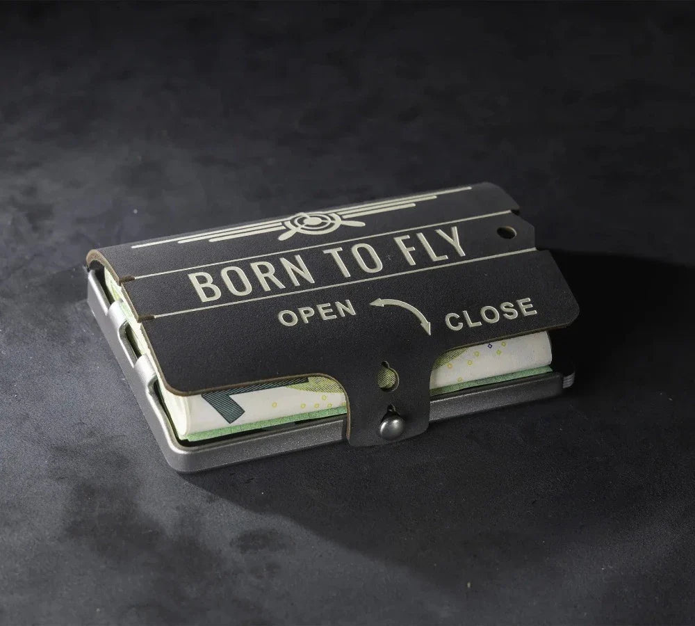 I-CLIP Titan Satiniert Born to Fly Black - I-CLIP.com EU Shopify