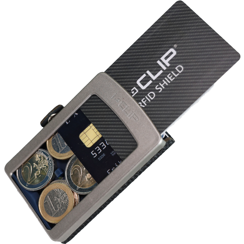 I-CLIP MAX Original Schwarz Glattleder Black