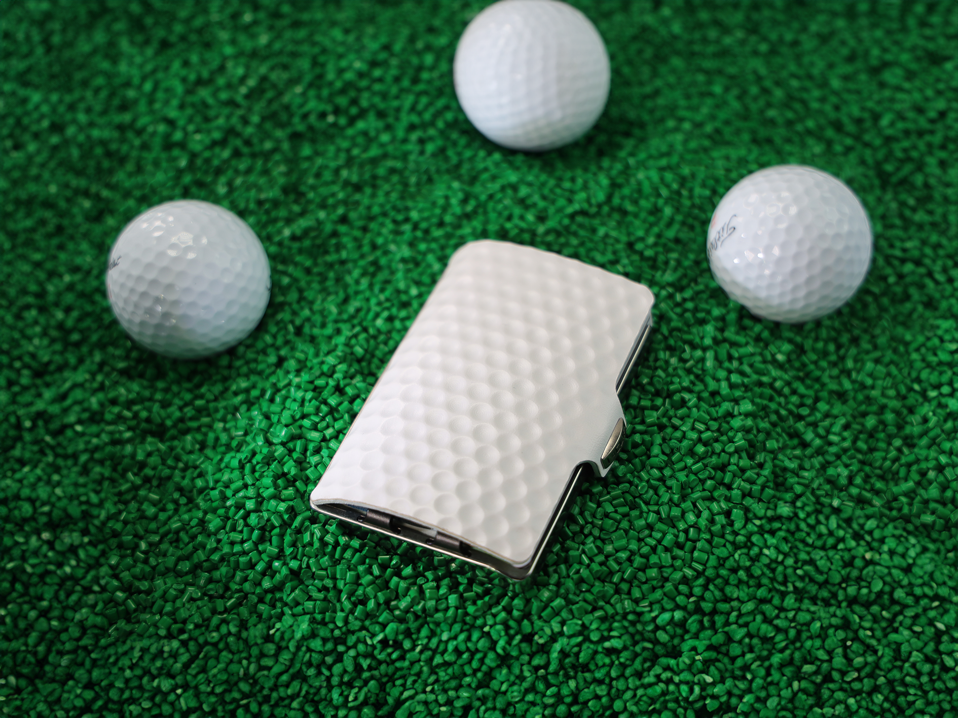 I-CLIP Edelstahl Poliert White Ace