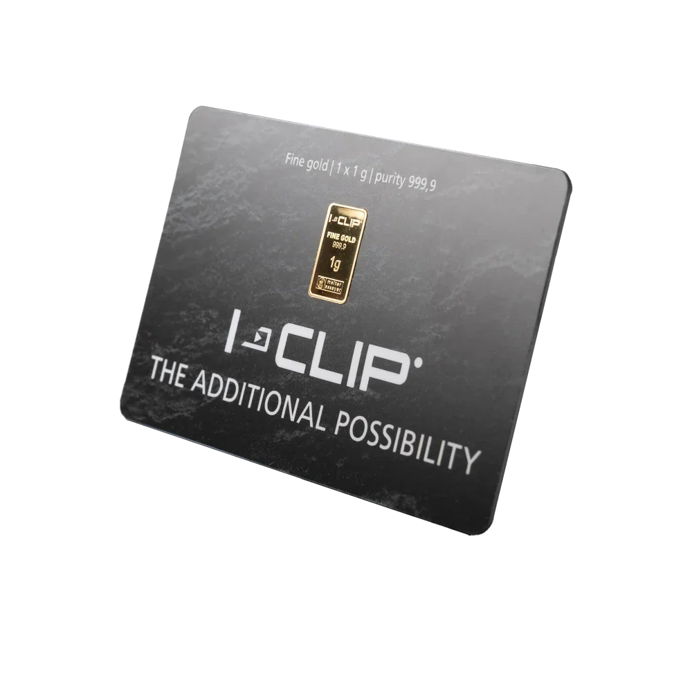 1g I-CLIP Gold [steuerfreies Anlagegold] - I-CLIP.com EU Shopify